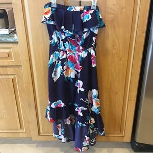 Summer Essentials! Floral high low dress